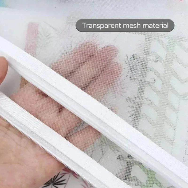 Transparente Aufbewahrungstaschen – 12er Set