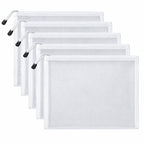 Transparente Aufbewahrungstaschen – 12er Set