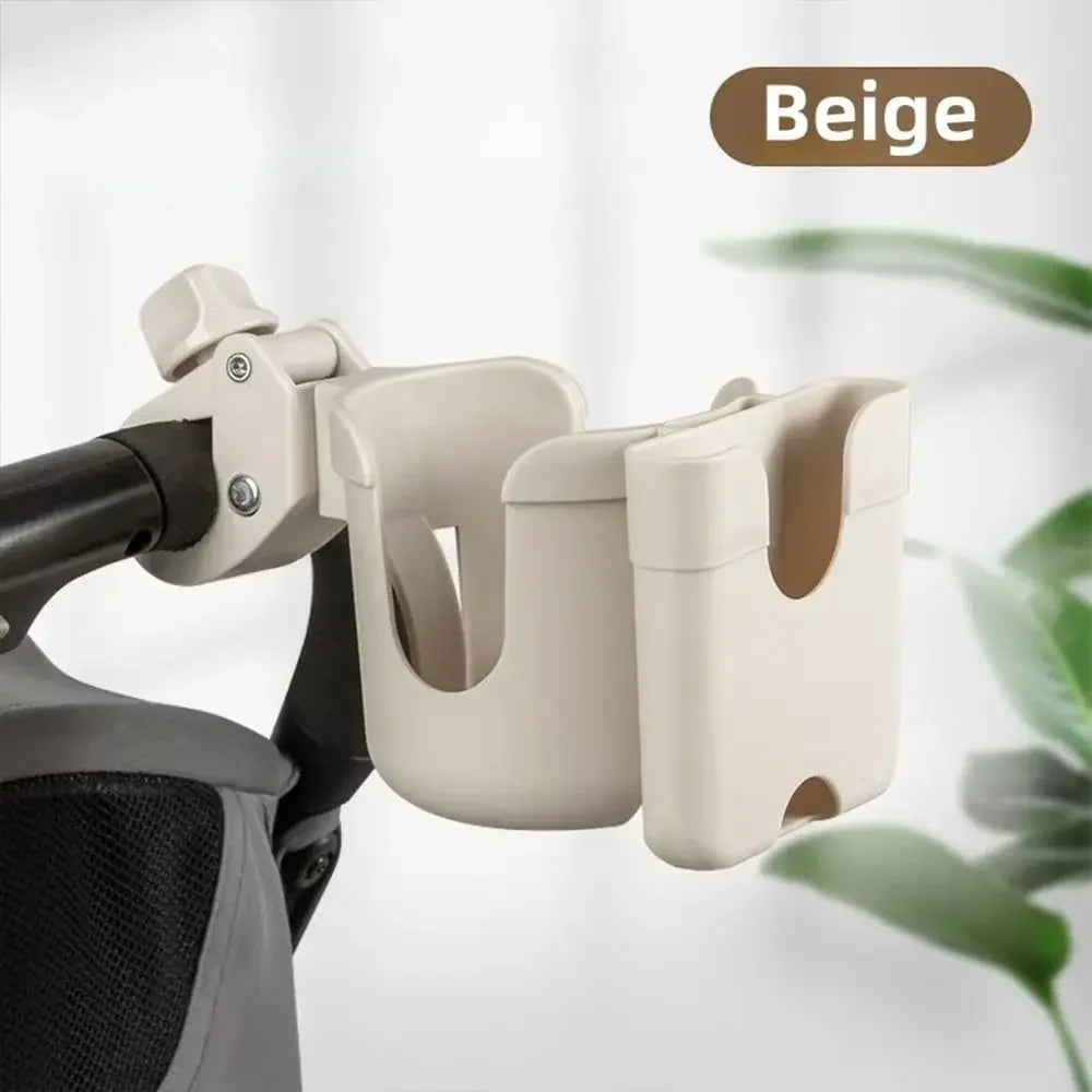 2-in-1 Kinderwagen-Getränkehalter mit Handyhalter