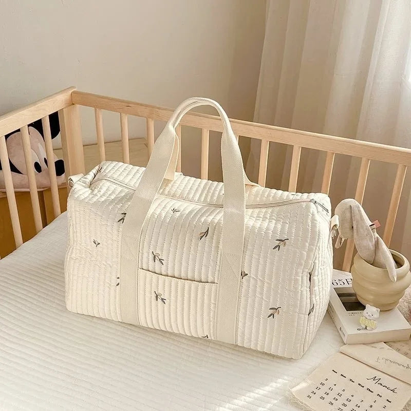 Wickeltasche für Babys – Beige