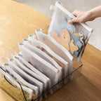 Transparente Aufbewahrungstaschen – 12er Set