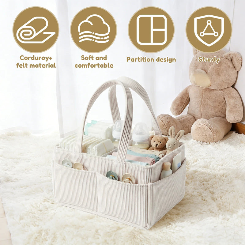 Baby-Windel-Organizer – faltbarer Aufbewahrungskorb