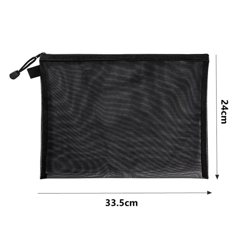 Transparente Aufbewahrungstaschen – 12er Set