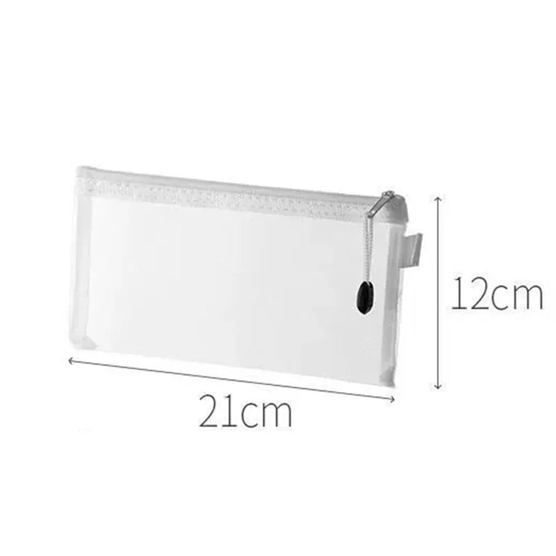 Transparente Aufbewahrungstaschen – 12er Set