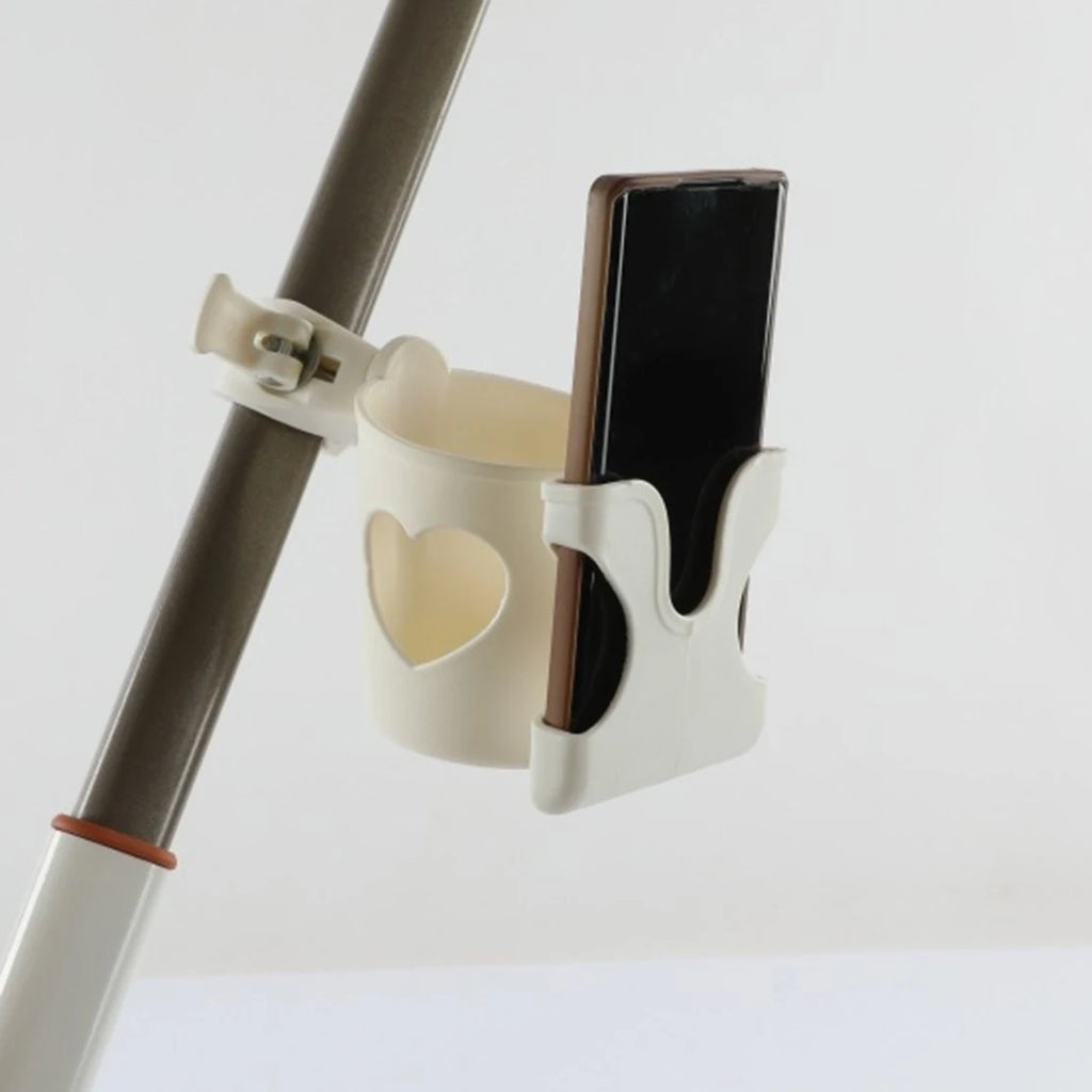 2-in-1 Kinderwagen-Getränkehalter mit Handyhalter