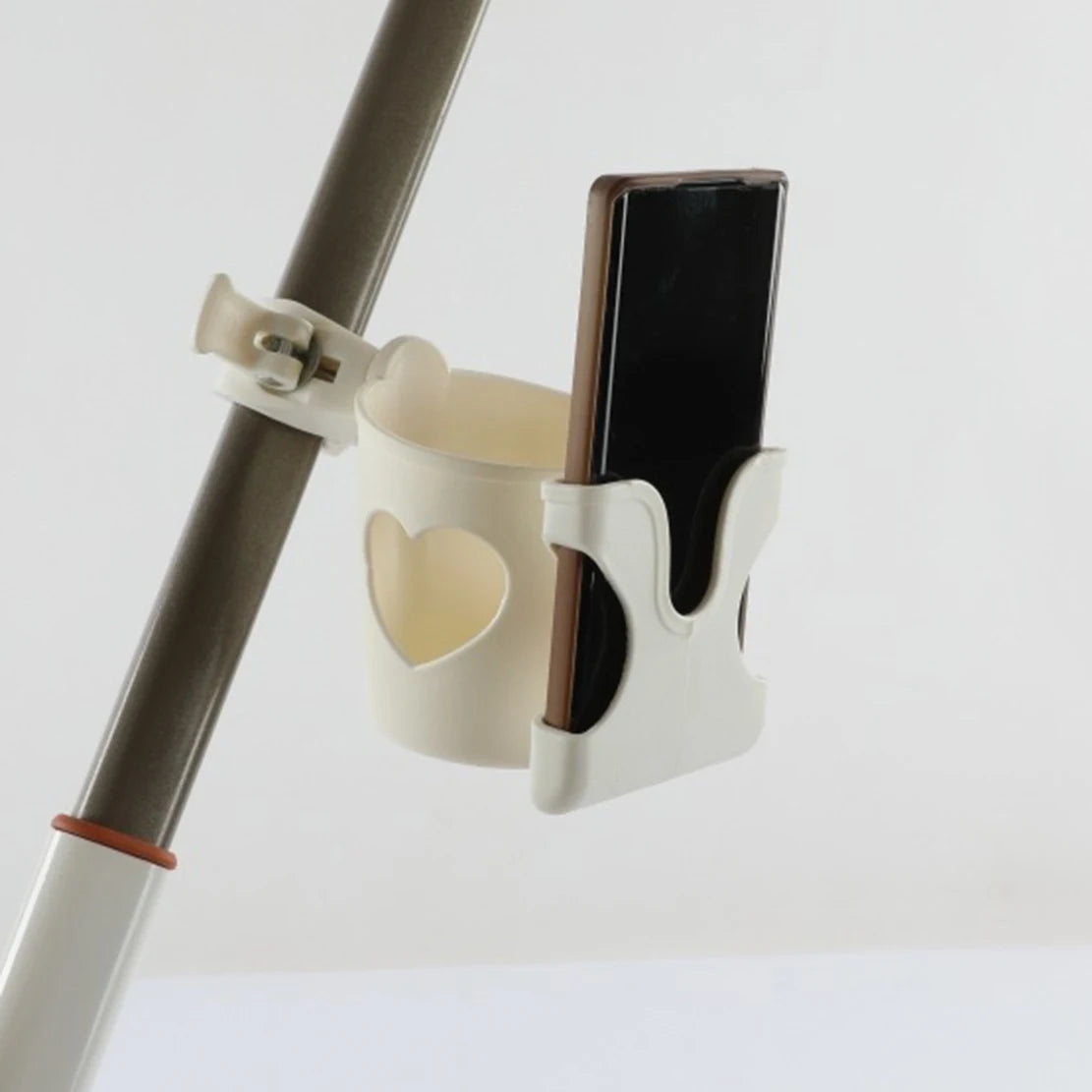 2-in-1 Kinderwagen-Getränkehalter mit Handyhalter
