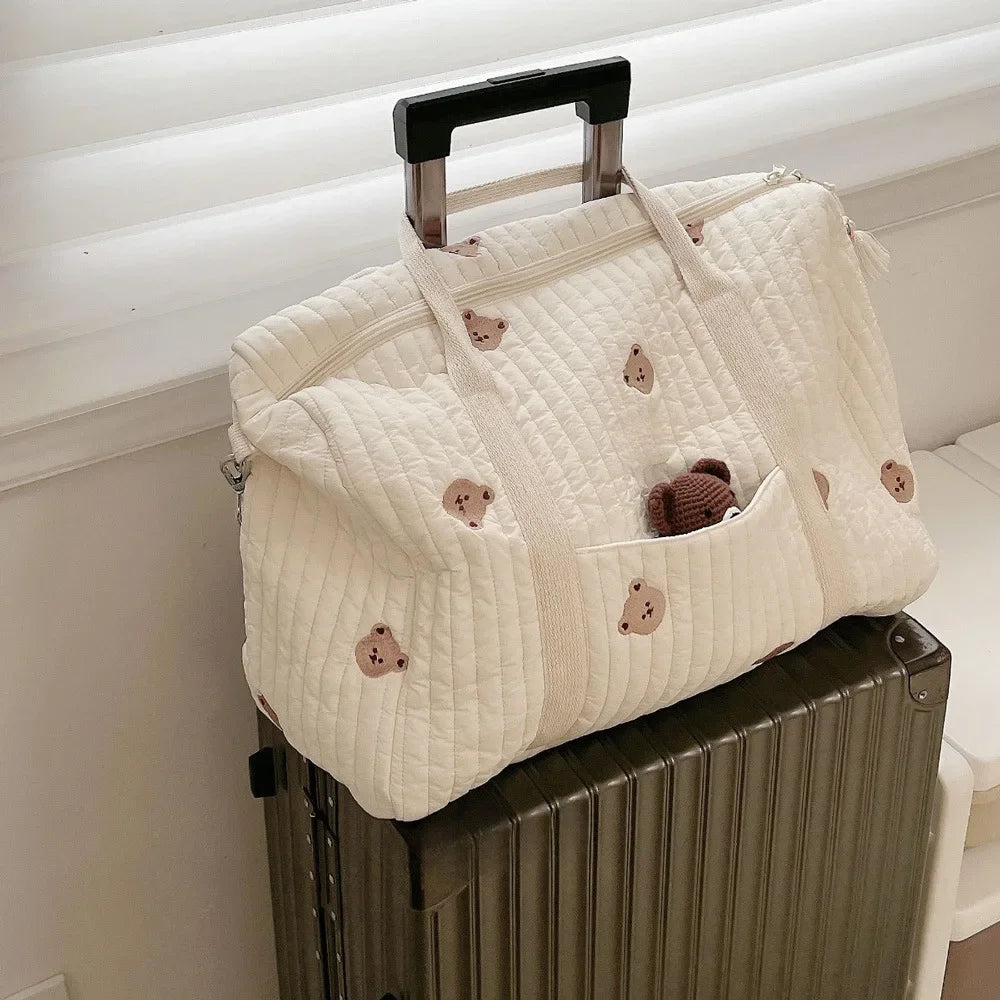 Wickeltasche für Babys – Beige